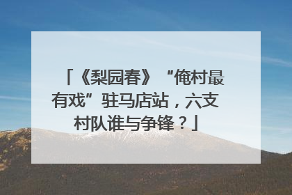 《梨园春》“俺村最有戏”驻马店站，六支村队谁与争锋？