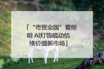 “粤贸全国”看照明 AI灯饰撬动情绪价值新市场