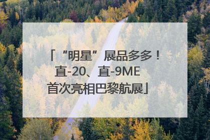 “明星”展品多多！直-20、直-9ME首次亮相巴黎航展