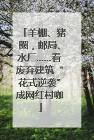 羊棚、猪圈，邮局、水厂……看废弃建筑“花式逆袭”成网红村咖
