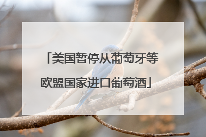 美国暂停从葡萄牙等欧盟国家进口葡萄酒