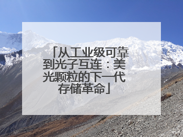 从工业级可靠到光子互连：美光颗粒的下一代存储革命