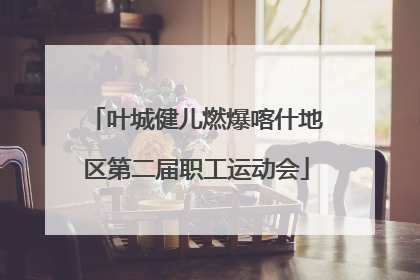 叶城健儿燃爆喀什地区第二届职工运动会