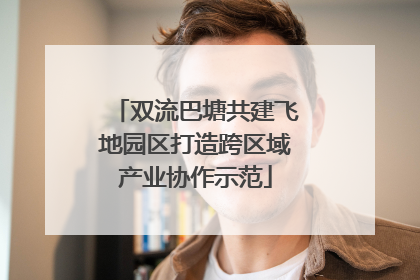 双流巴塘共建飞地园区打造跨区域产业协作示范
