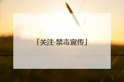 关注·禁毒宣传