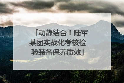动静结合！陆军某团实战化考核检验装备保养质效
