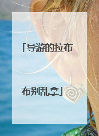 导游的拉布布别乱拿