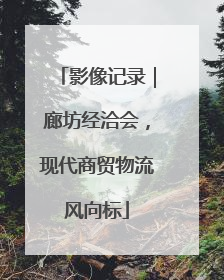 影像记录｜廊坊经洽会，现代商贸物流风向标