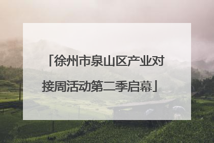 徐州市泉山区产业对接周活动第二季启幕
