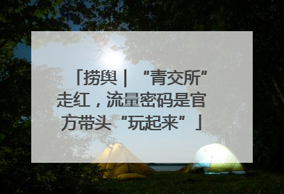 捞舆｜“青交所”走红，流量密码是官方带头“玩起来”
