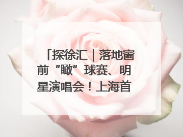 探徐汇｜落地窗前“瞰”球赛、明星演唱会！上海首家体育特色高端酒店亮相