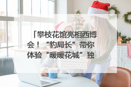 攀枝花馆亮相西博会！“豹局长”带你体验“暖暖花城”独特魅力｜西博视界