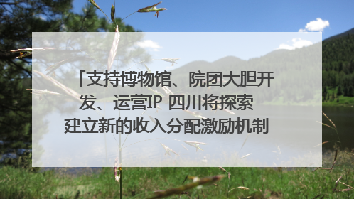 支持博物馆、院团大胆开发、运营IP 四川将探索建立新的收入分配激励机制｜新闻发布最前线