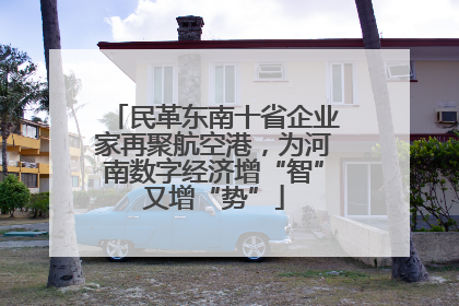 民革东南十省企业家再聚航空港，为河南数字经济增“智”又增“势”