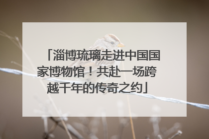 淄博琉璃走进中国国家博物馆！共赴一场跨越千年的传奇之约
