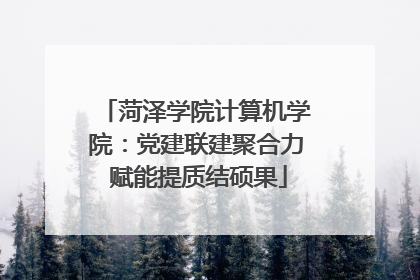 菏泽学院计算机学院：党建联建聚合力 赋能提质结硕果