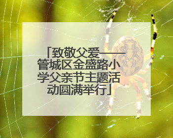 致敬父爱——管城区金盛路小学父亲节主题活动圆满举行