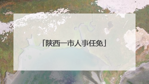 陕西一市人事任免