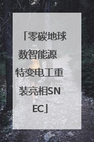 零碳地球数智能源 特变电工重装亮相SNEC