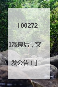 002721涨停后，突发公告！