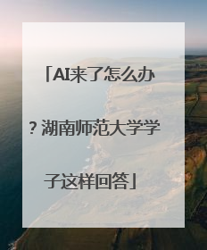 AI来了怎么办？湖南师范大学学子这样回答